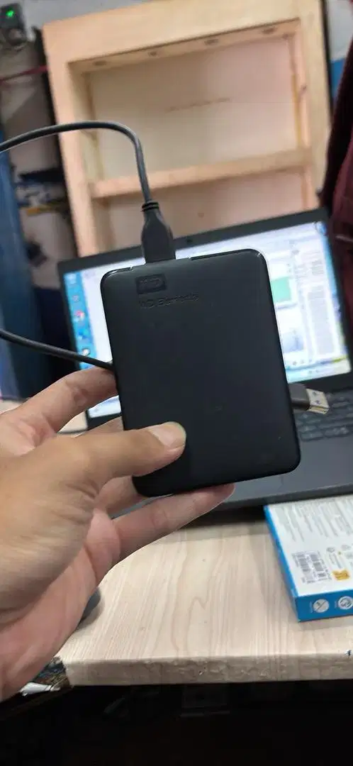 ORIGINAL HARD DISK EXTERNAL 1TB MERK WD