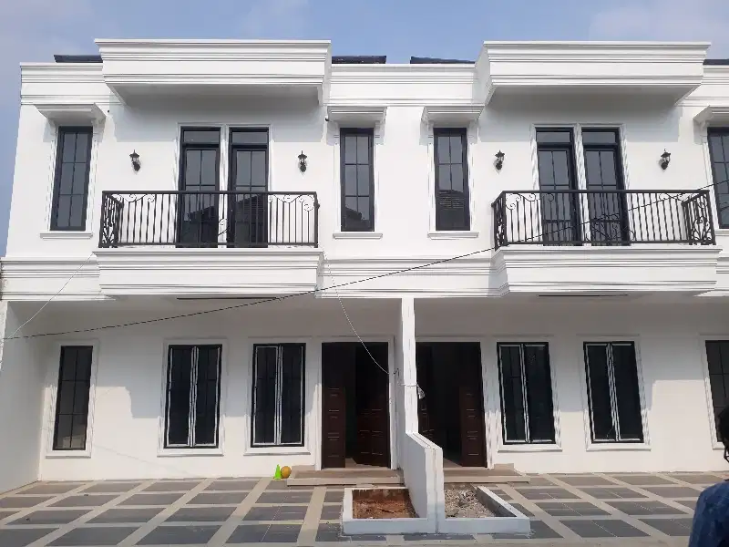 Dijual rumah cluster 2 lantai tanpa dp cukup 3 jta all in