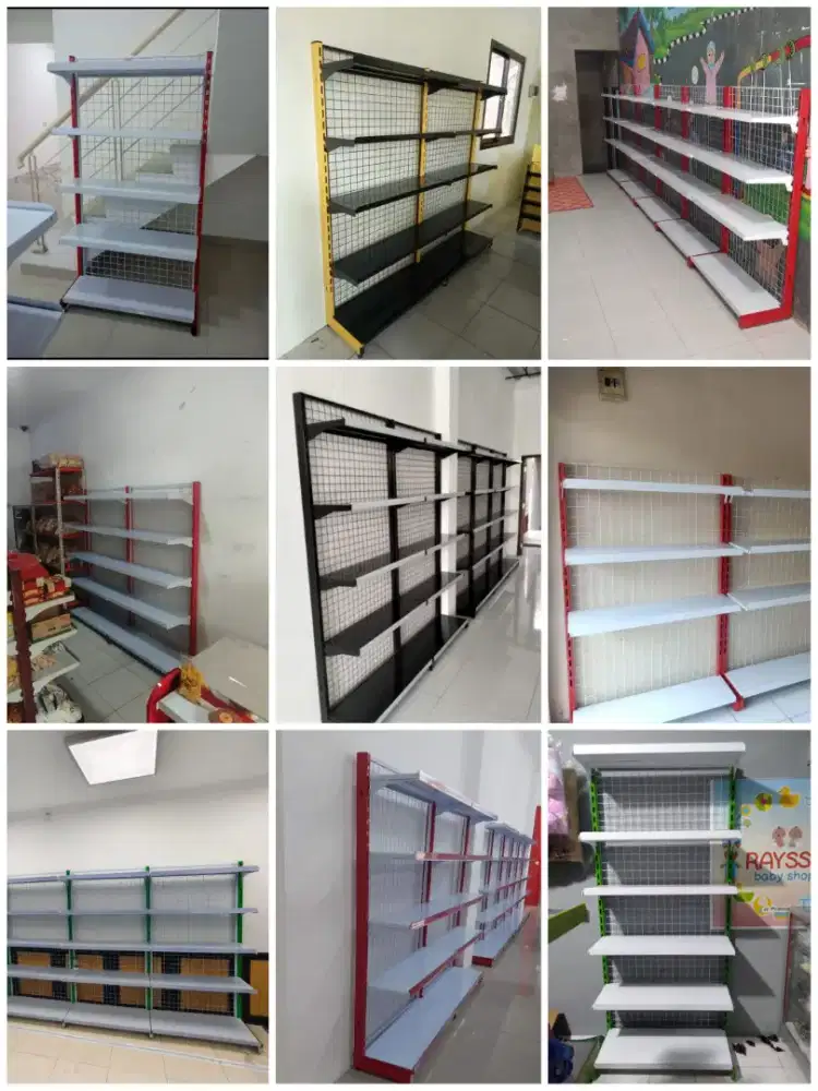 Rak minimarket single dobel zuper