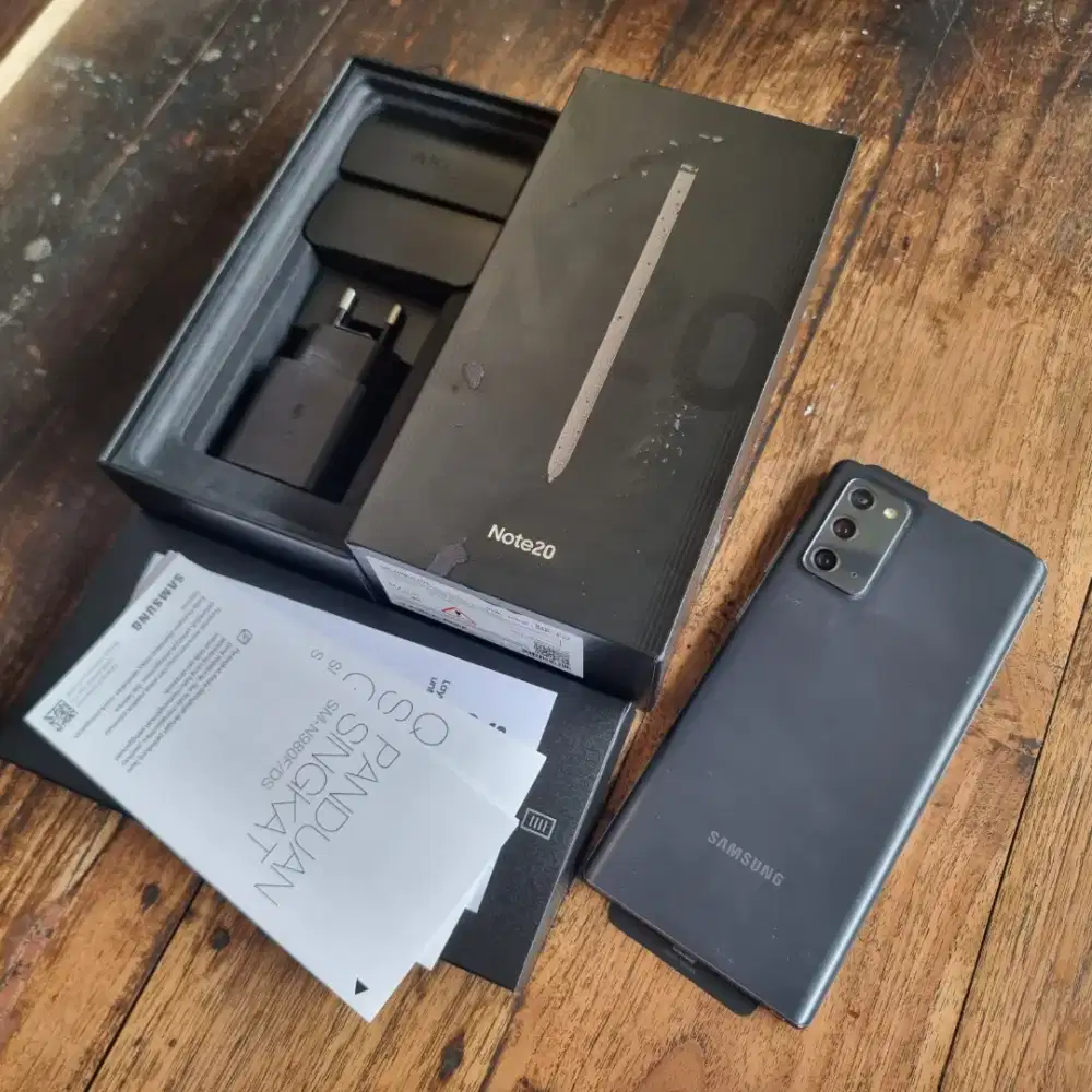 Galaxy Note 20 SEIN Dual SIM Fullset 100% Ori Normal Samsung Note20