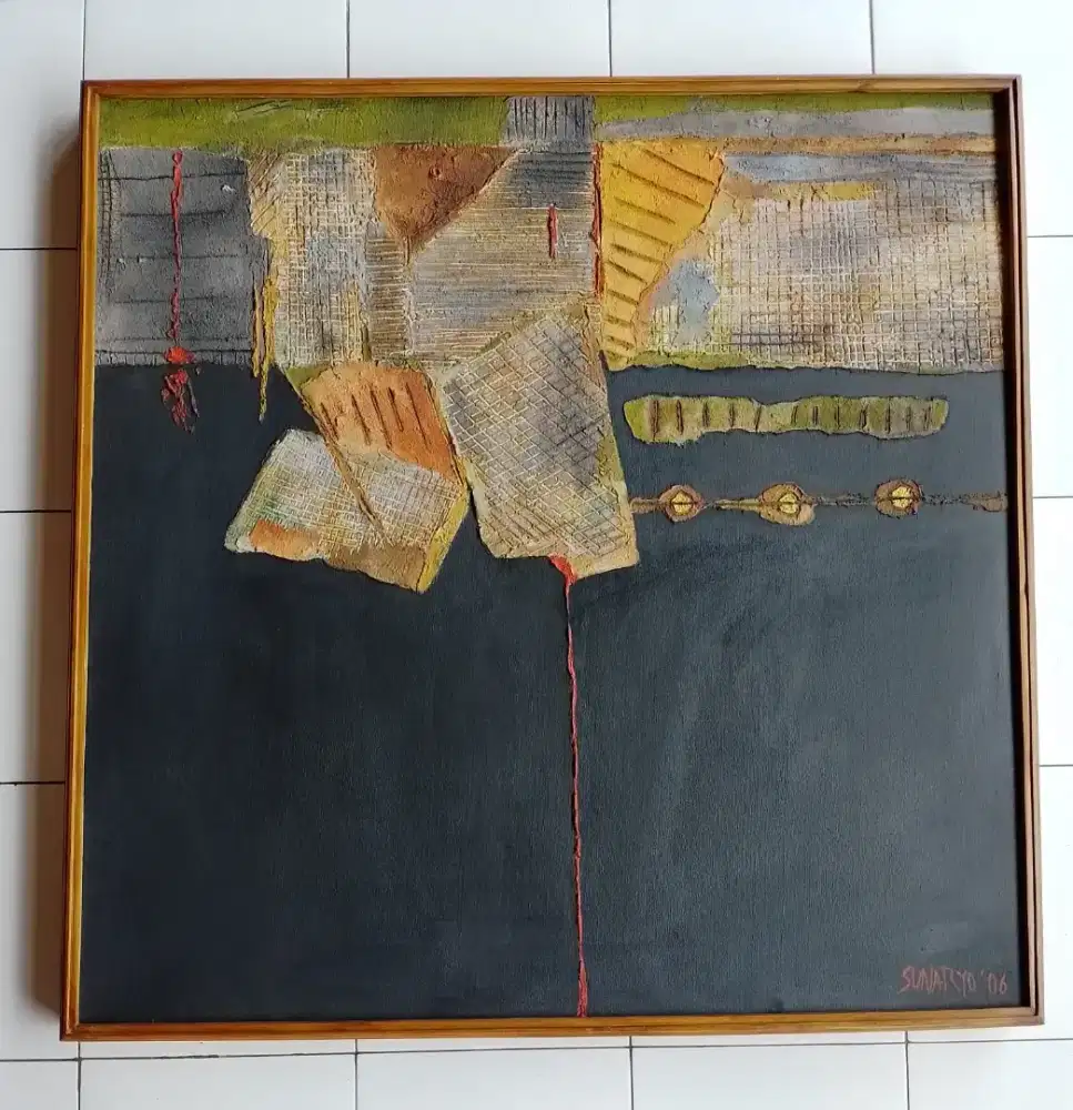 Lukisan tema abstrak