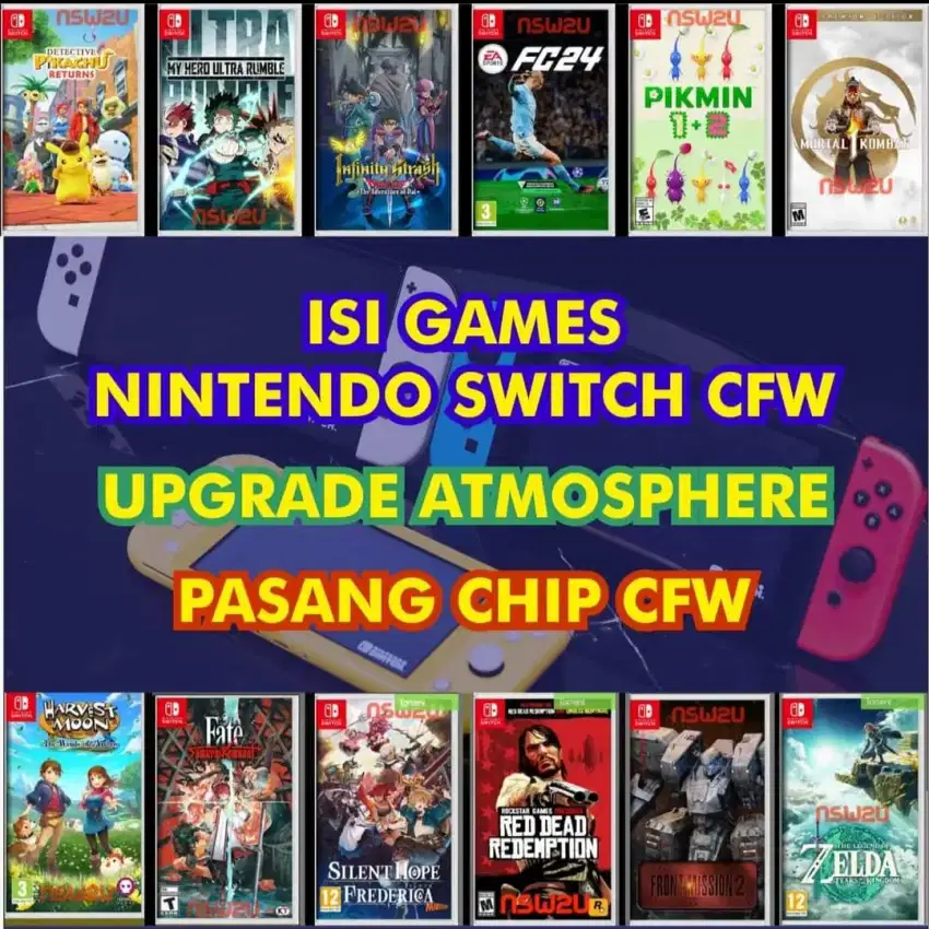 NINTENDO SWITCH DUALBOOT SETTING ISI GAME PASANG PICOFLY DLL