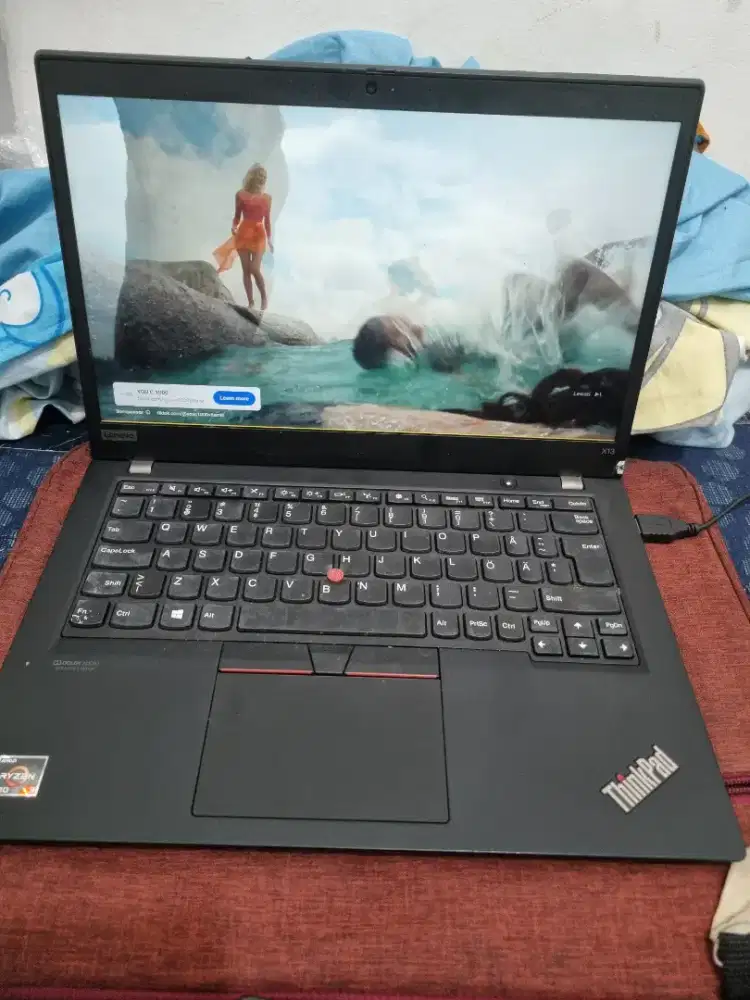 Lenovo Thinkpad X13 gen 1 8gb/ssd 256gb ryzen 3 pro 4450u type C