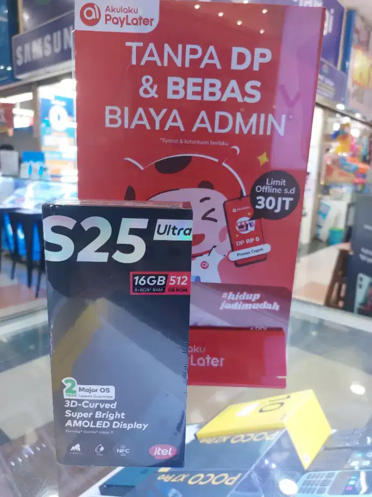 Cicilan Bisa 0% DP Poco X6