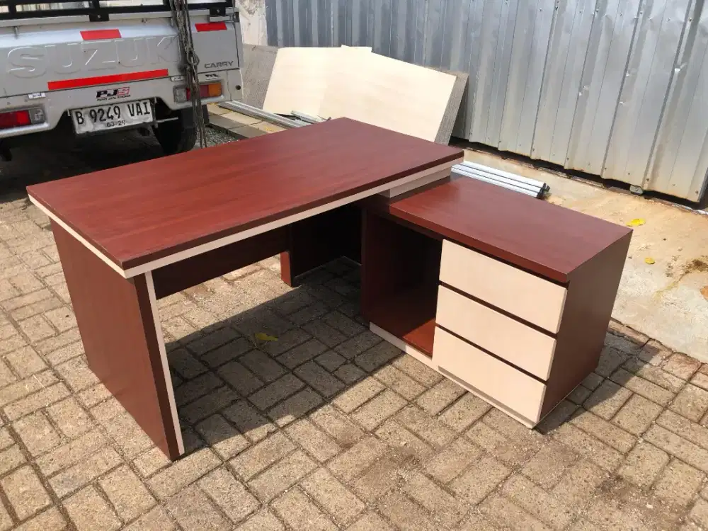 meja L custom uk 140