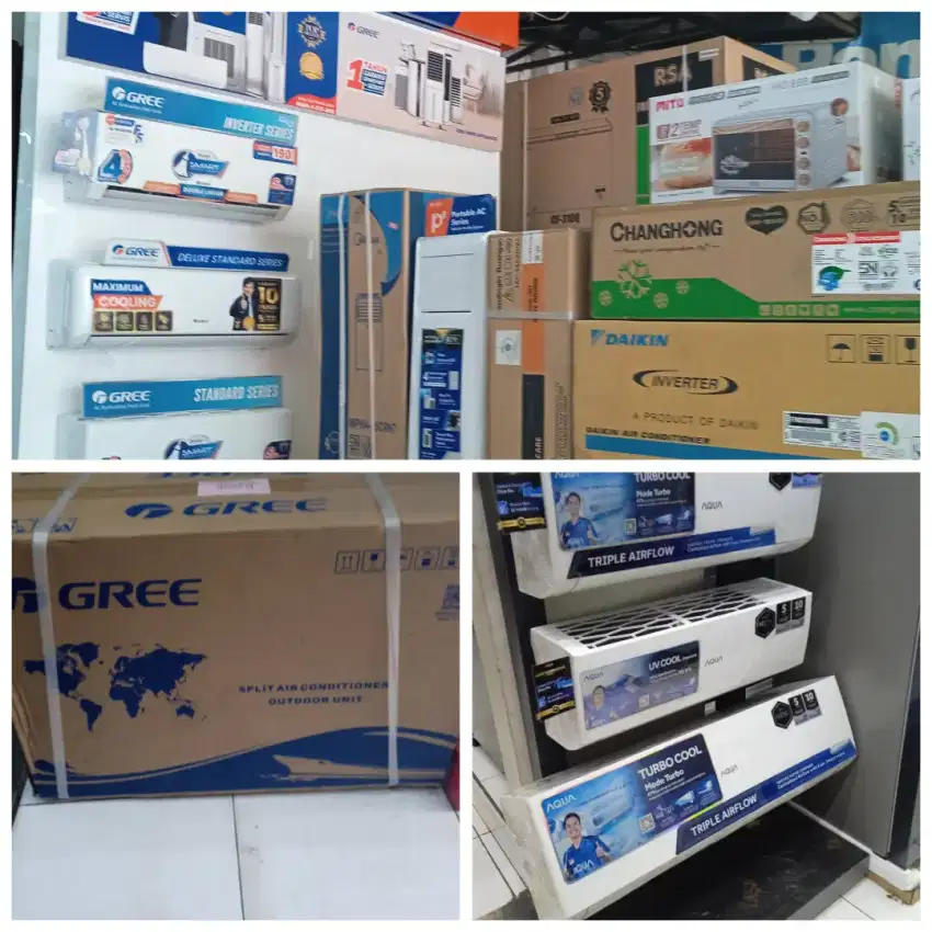 AC Daikin, changchong, sharp