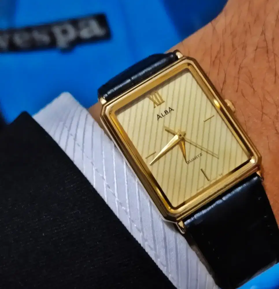 Jam tank alba quartz original mulus lawas vintage antik jadul