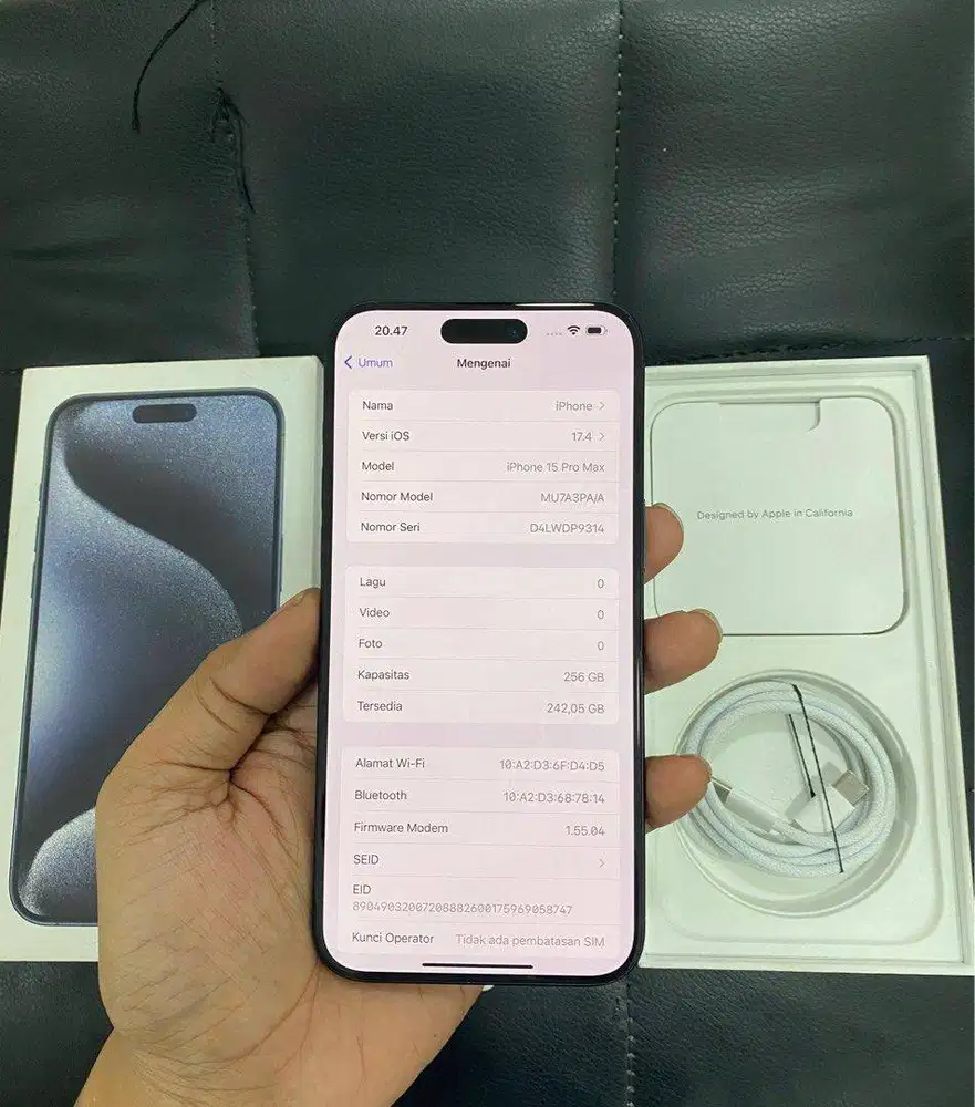 bli IPHONE 15 PRO MAX 256GB