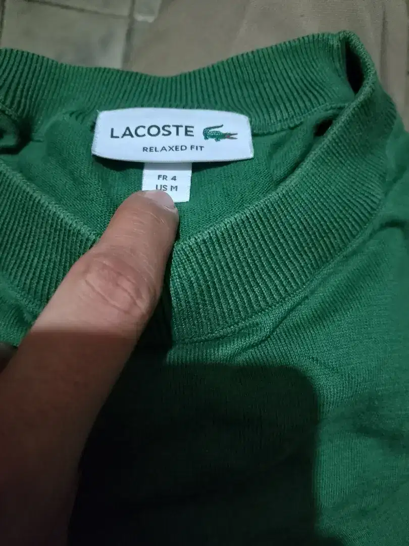 Kaos Lacoste original Made in Vietnam