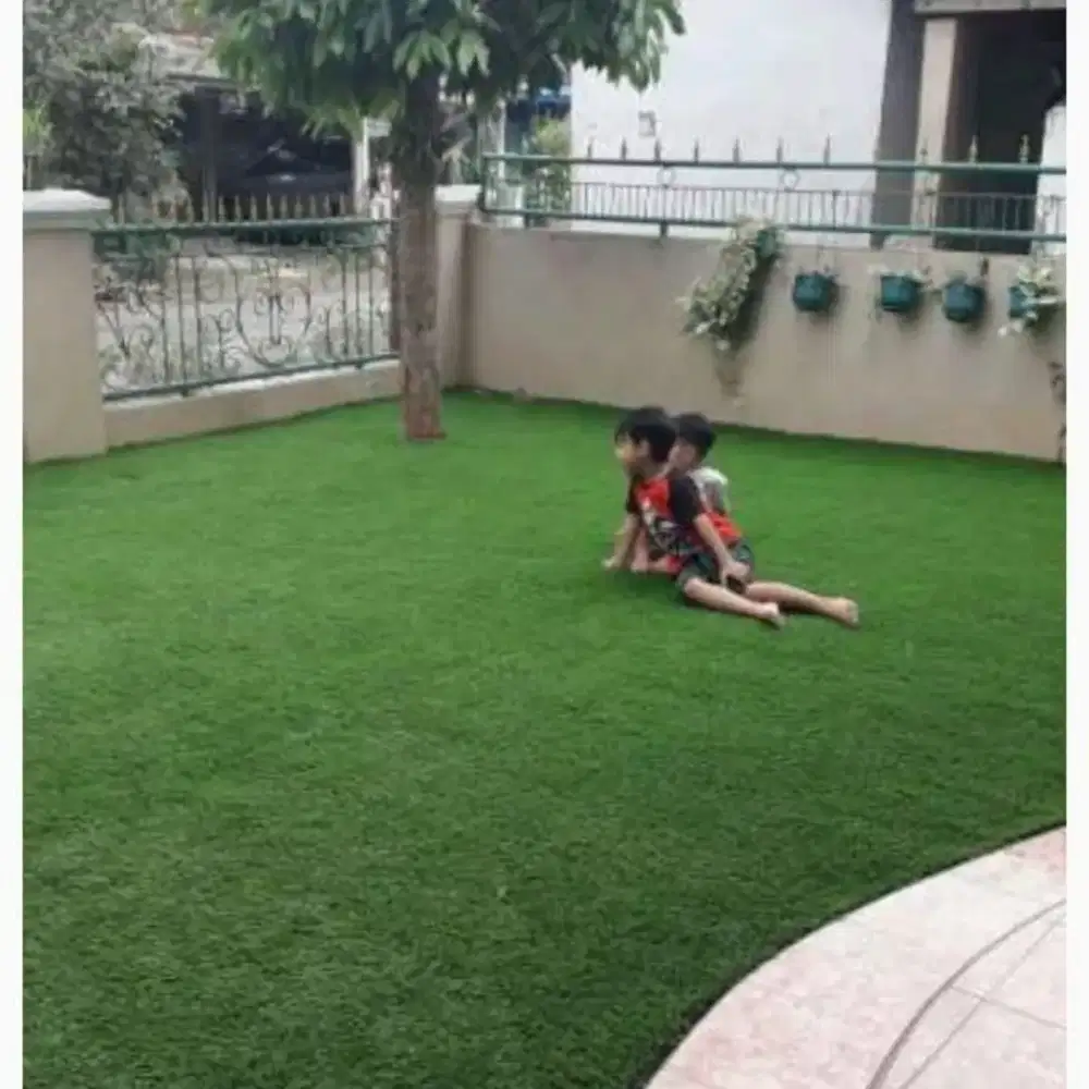 Karpet rumput sintetis