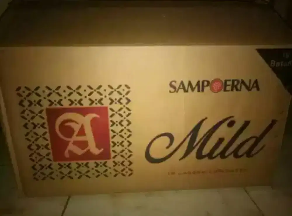 Jual kardus bekas rokok cocok untuk pindahan lokasi Bintaro