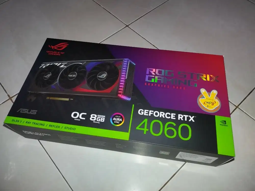 ASUS ROG Strix GeForce RTX 4060 OC Edition 8GB GDDR6