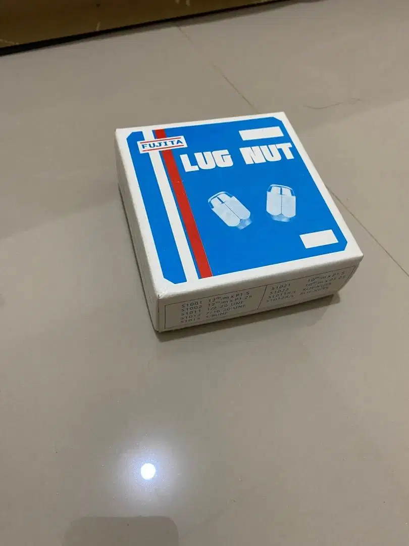 Nut Velg Mobil Ukuran M12x1.25 Fujita Lug Nut