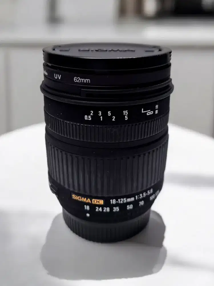 Lensa SIGMA DC 18-125mm f/3.5-5.6 for Nikon
