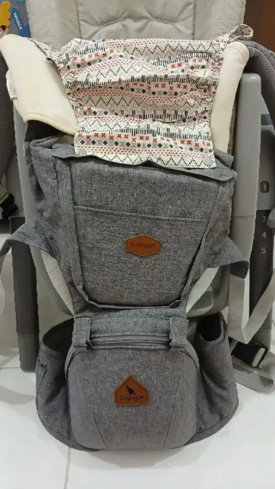 i-angel Miracle Baby Hipseat Carrier & Baby Carrier Gendongan Bayi