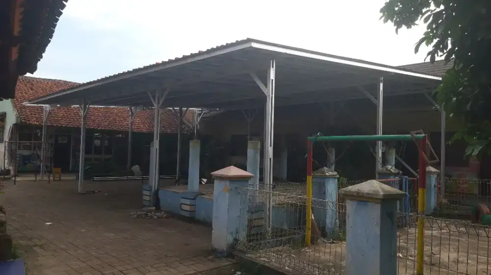 Rangka Baja Ringan Atap Spandek Pasir