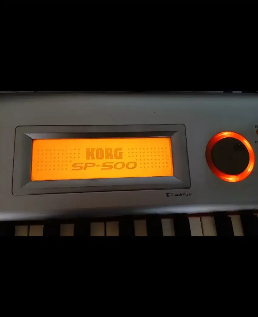 Korg SP 500 Digital piano touch screen