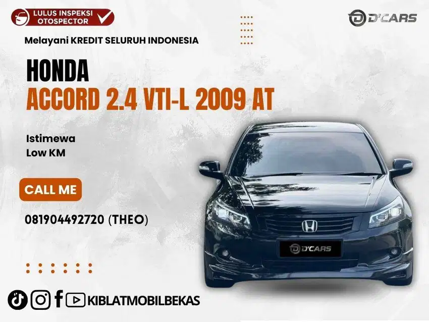ACCORD 2.4 VTI-L 2009 AUTOMATIC ISTIMEWA