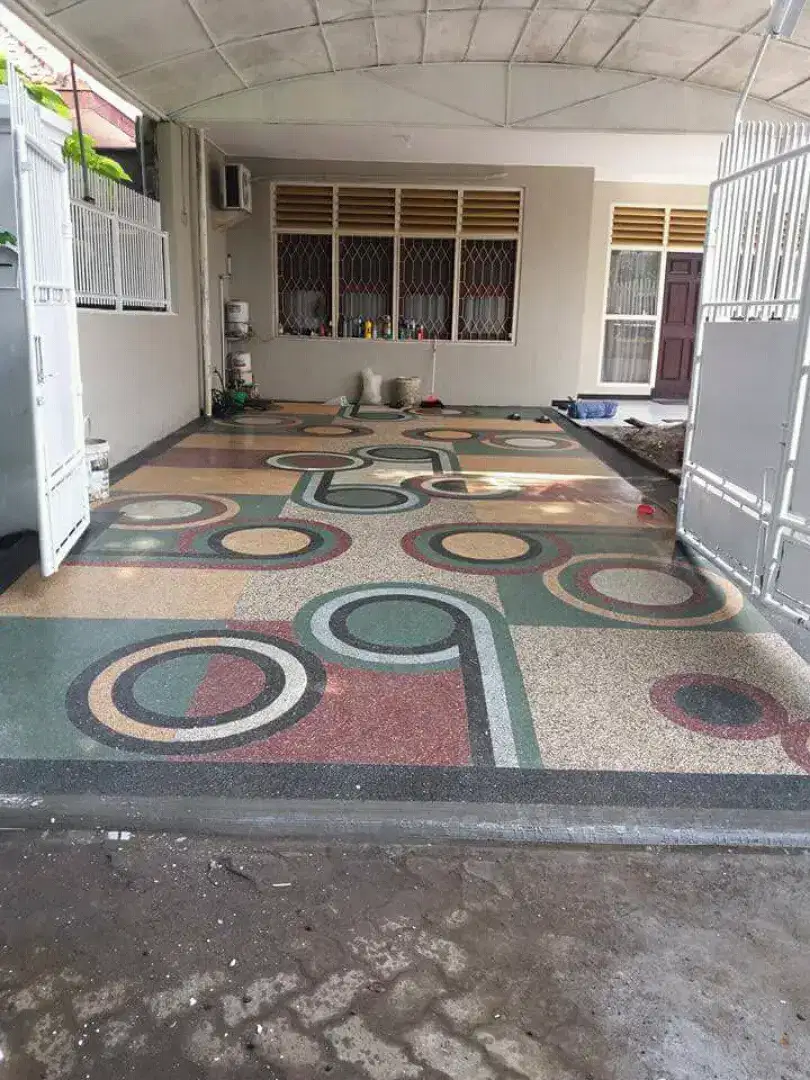Lantai batu sikat murah
