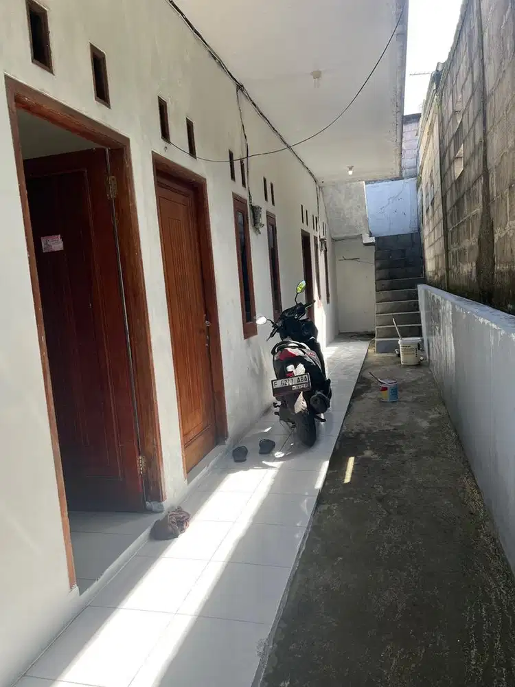 Di jual kontrakan 3 pintu,Atap sdh d cor untuk lantai 2