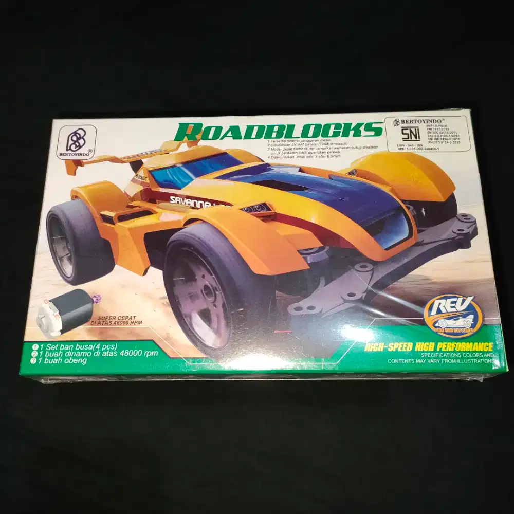 Tamiya Replika Mainan Mobil Berdinamo