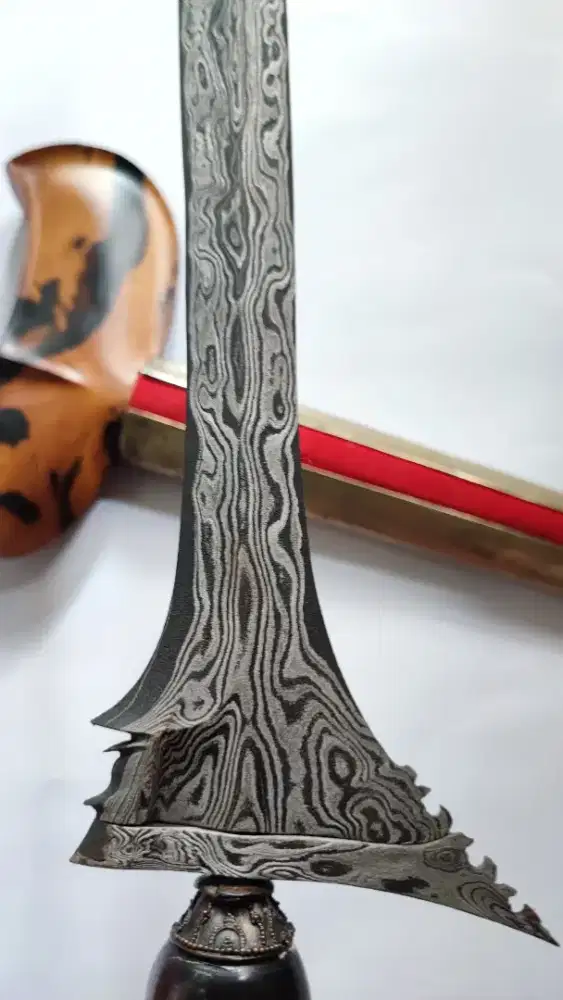 Pusaka antik langka unik kuno keris Mundarang PB