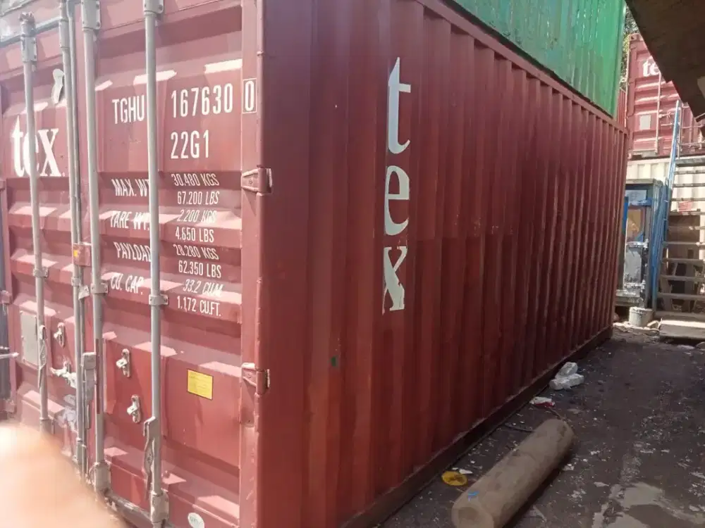 JUAL CONTAINER 20FT BEKAS JKT