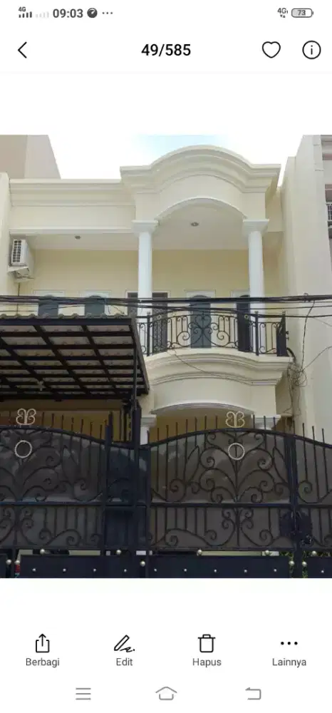 Rumah 2,5 Lantai Jakarta Barat