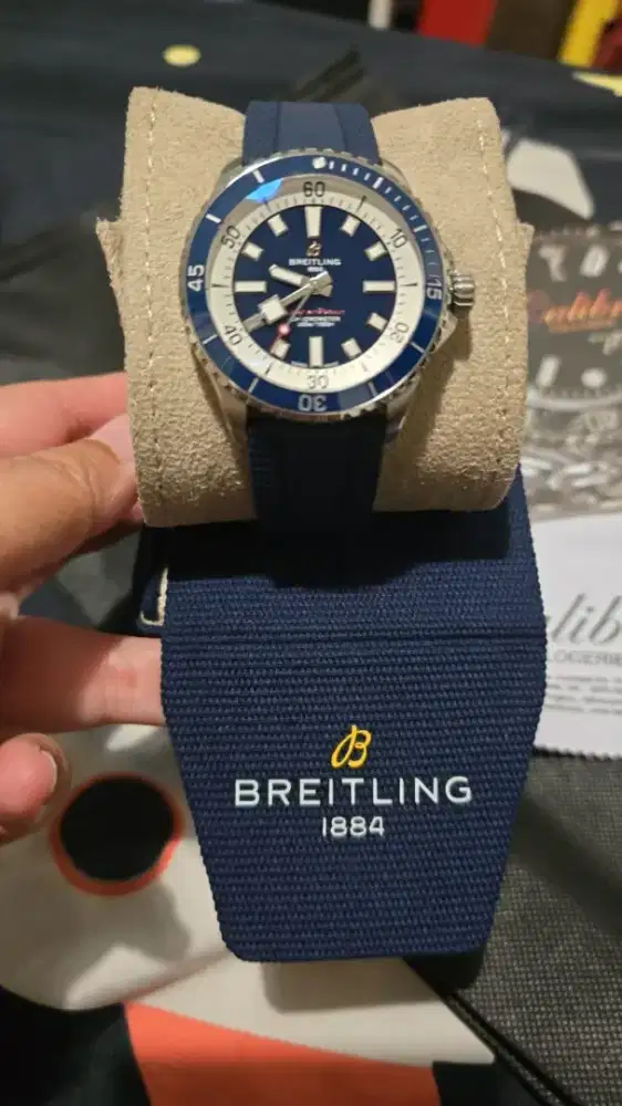 Jam Breitling superocean automatic 42 masih garansi