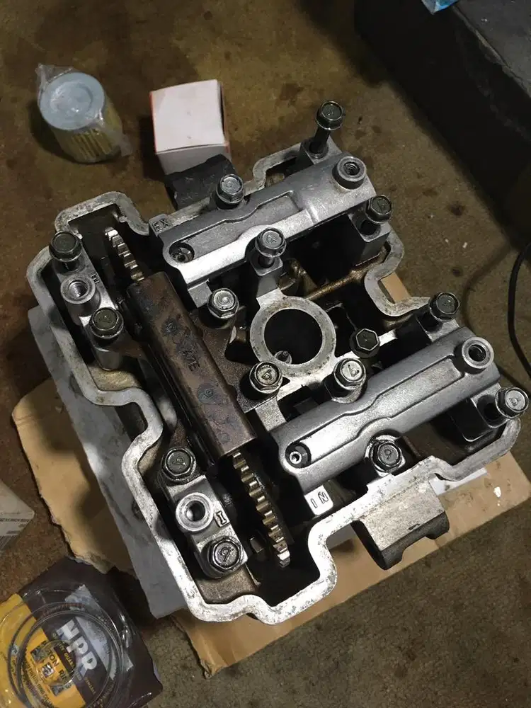 Cylinder head suzuki fxr 150 pnp satria fu karbu