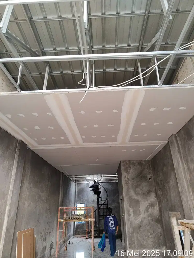 Peralatan plafon gypsum dekorasi rumah