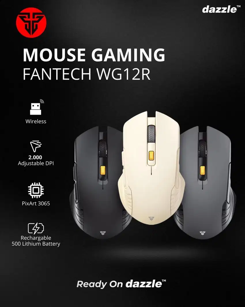Gaming Mouse Fantech WG12R