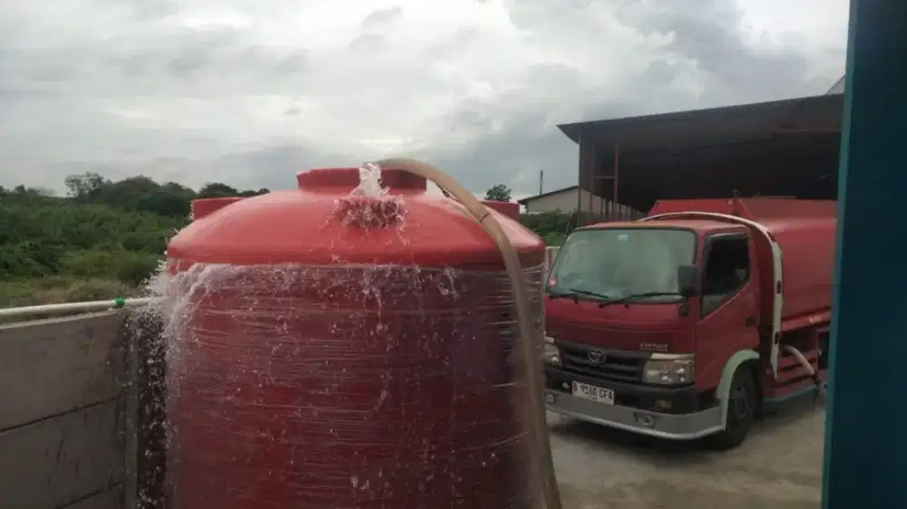 Supply air bersih tangki