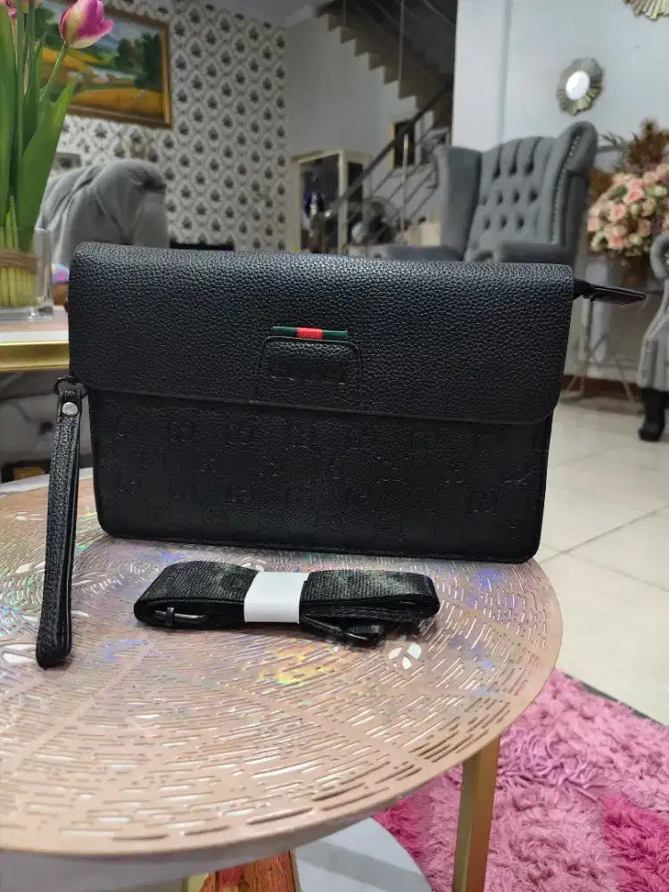 Handbag gucong kulit asli import (baru)