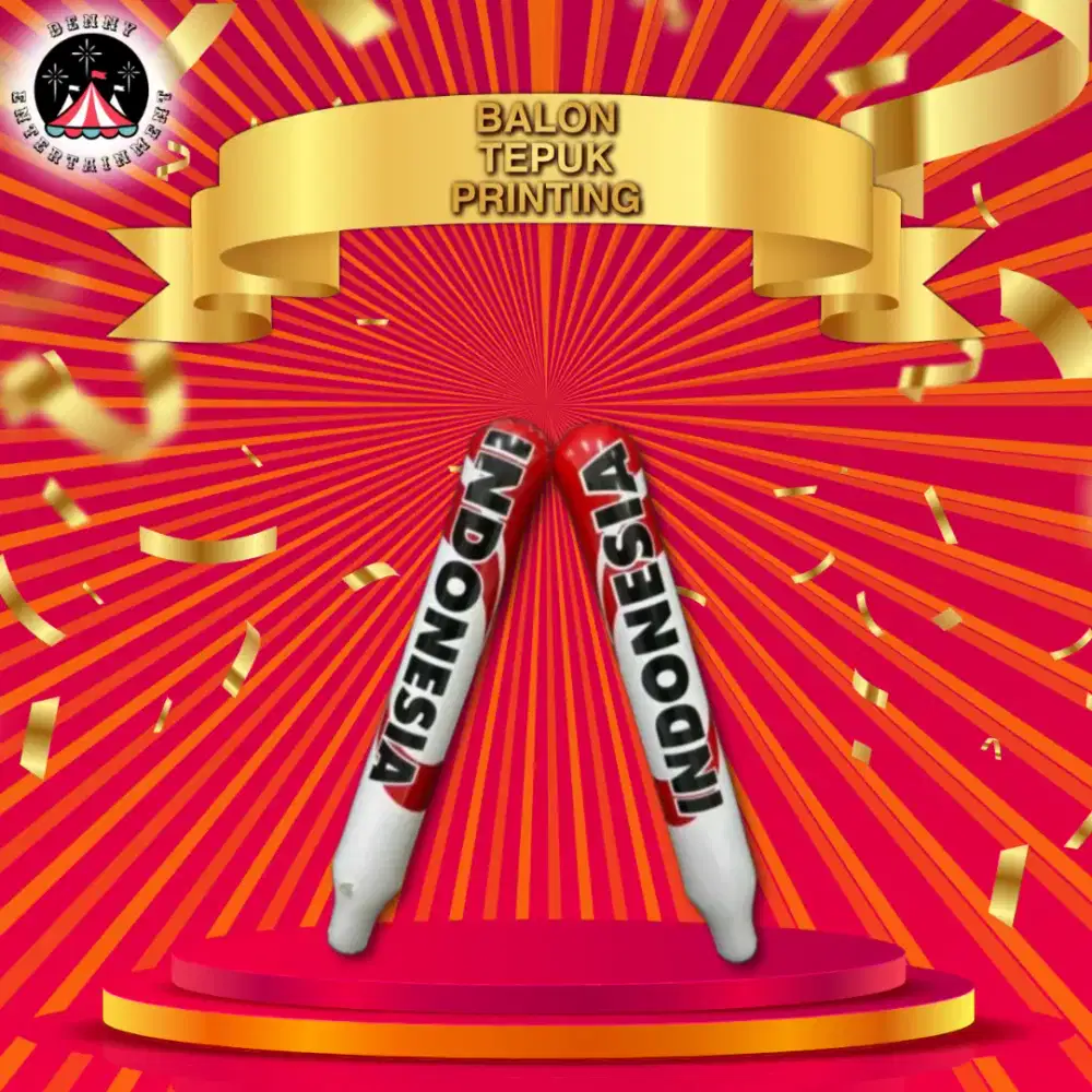 Balon tepuk balon suporter custom