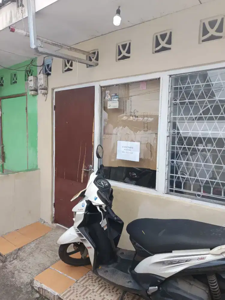 Dikontrakan rumah 3 petak