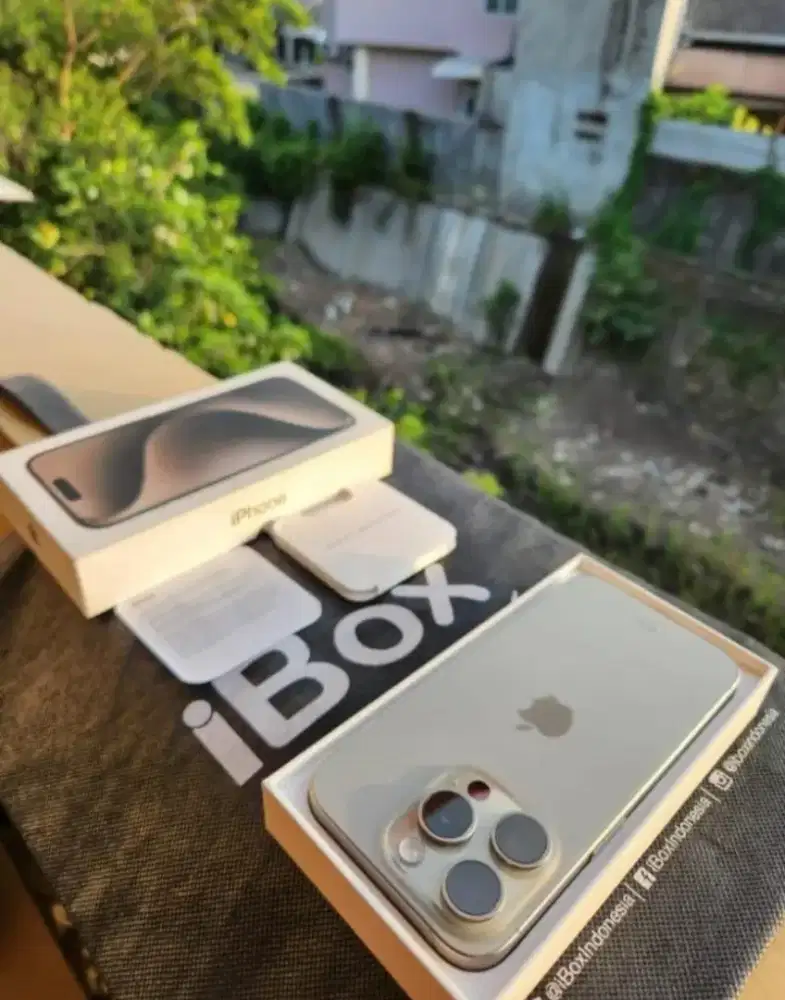 Iphone 15 Pro Max 256 GB iBox Kondisi Seperti Baru