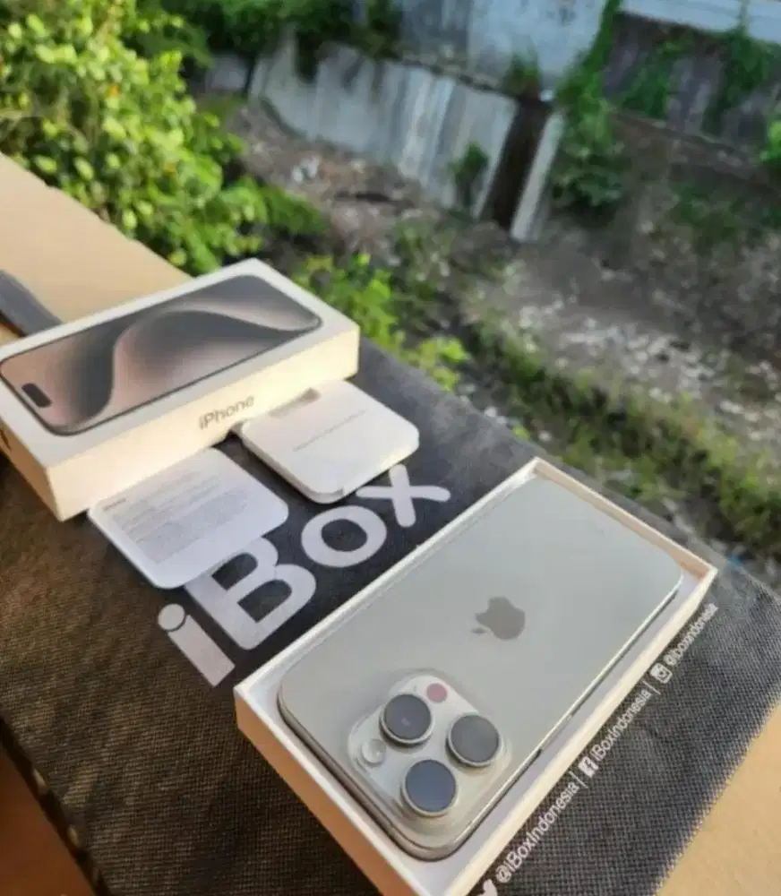 Iphone 15 Pro Max 512 GB iBox Kondisi Seperti Baru
