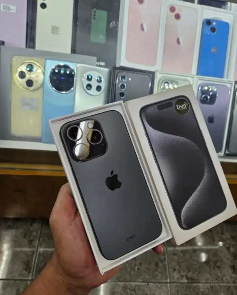 Iphone 15 Pro 128 GB iBox Kondisi Seperti Baru