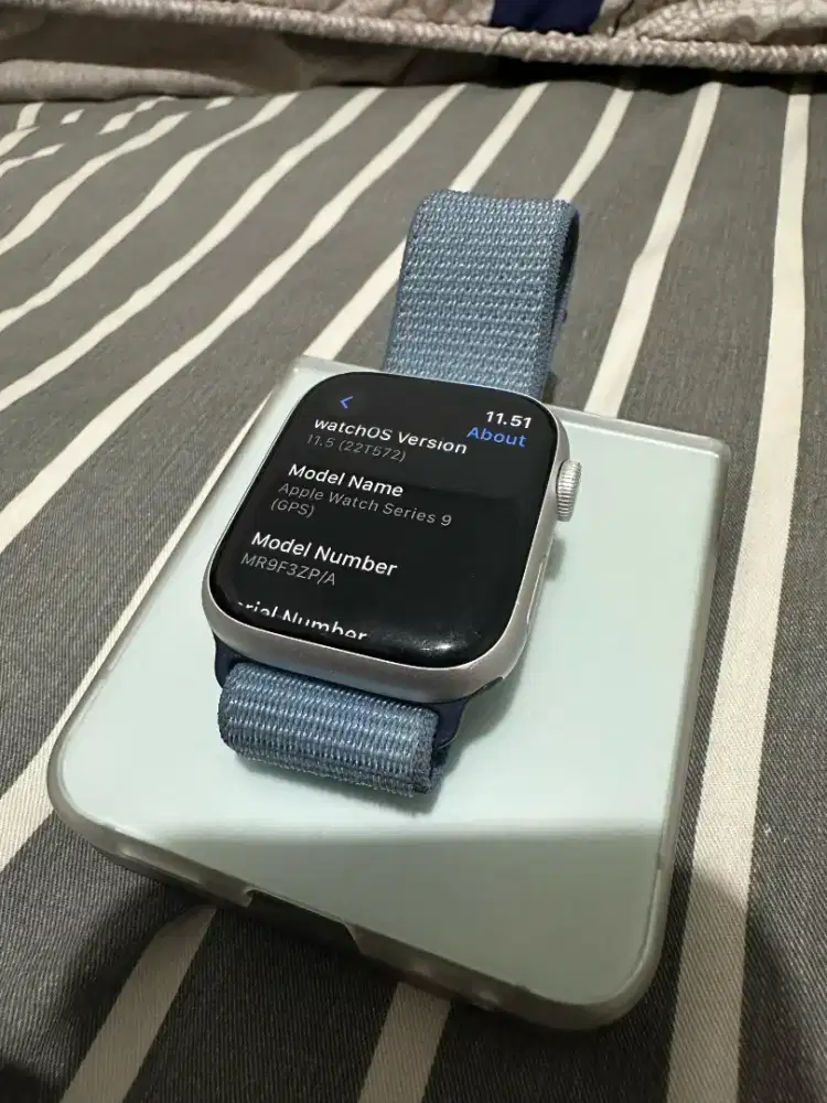APPLE WATCH SERIES 9 45 MM SILVER