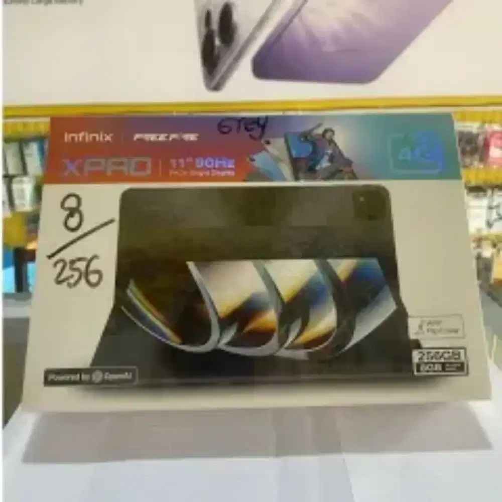 Tablet infinix XPAD 256gb LTE Helio g99 4G sinyal SIM card