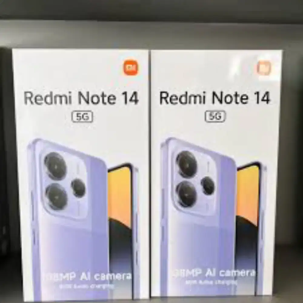 Xiaomi Redmi note 14 5G 512gb ram 12gb dan8/256 resmi