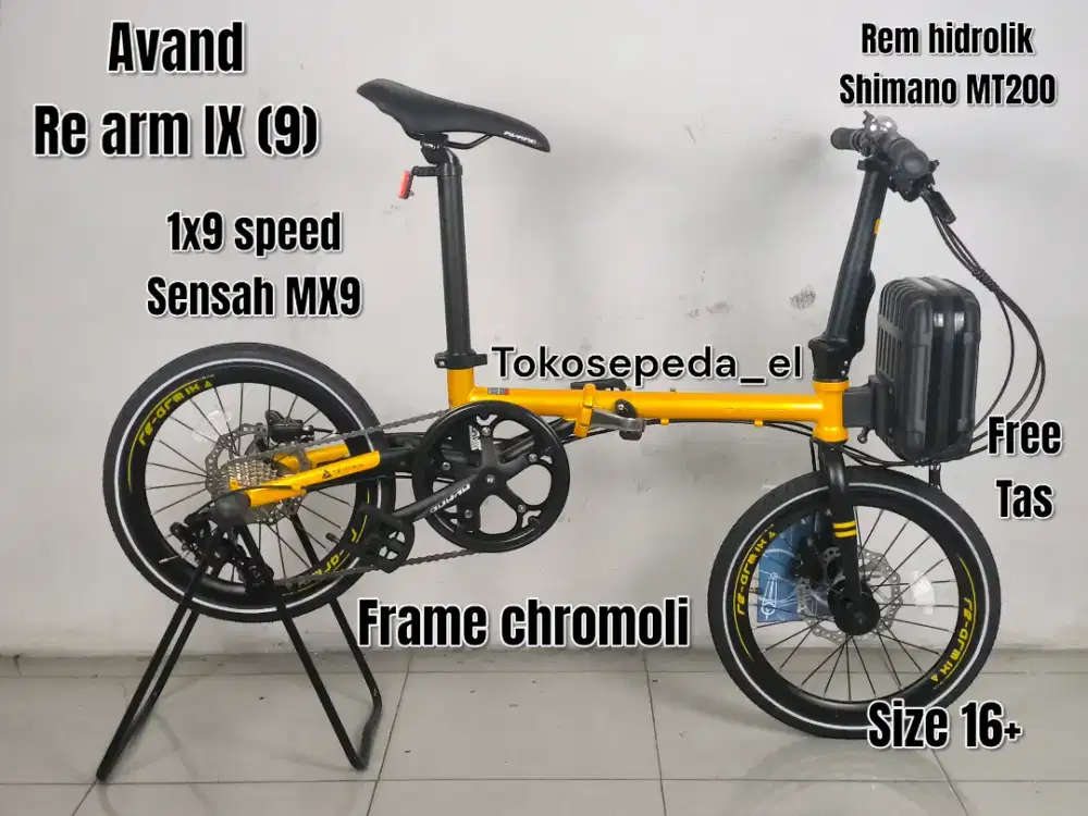 Avand re arm IX chromoly rem hidrolik