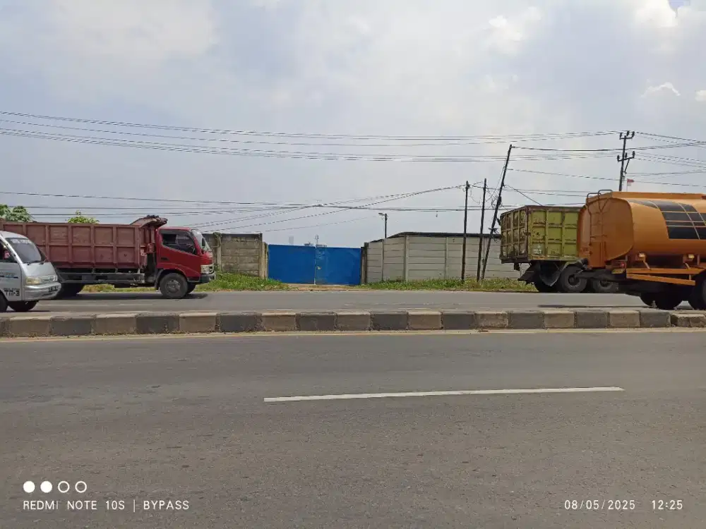 Tanah Luas Pinggir Jalan Utama Kota Bandar Lampung