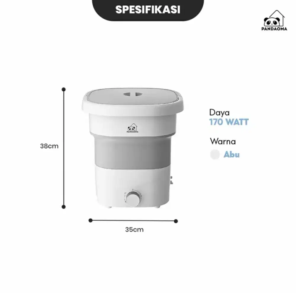 MESIN CUCI MINI LIPAT