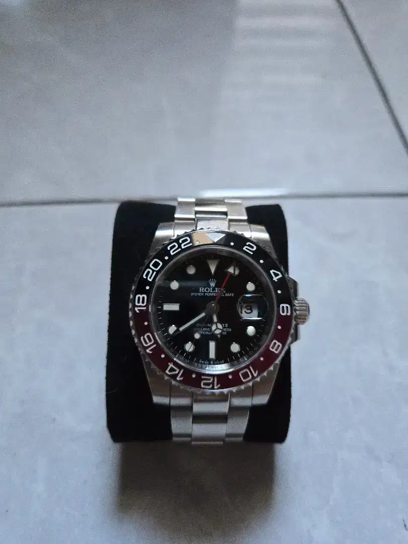 DIJUAL NEGO Jam tangan ROLEX GMT MASTER 2 VARIANT COKE