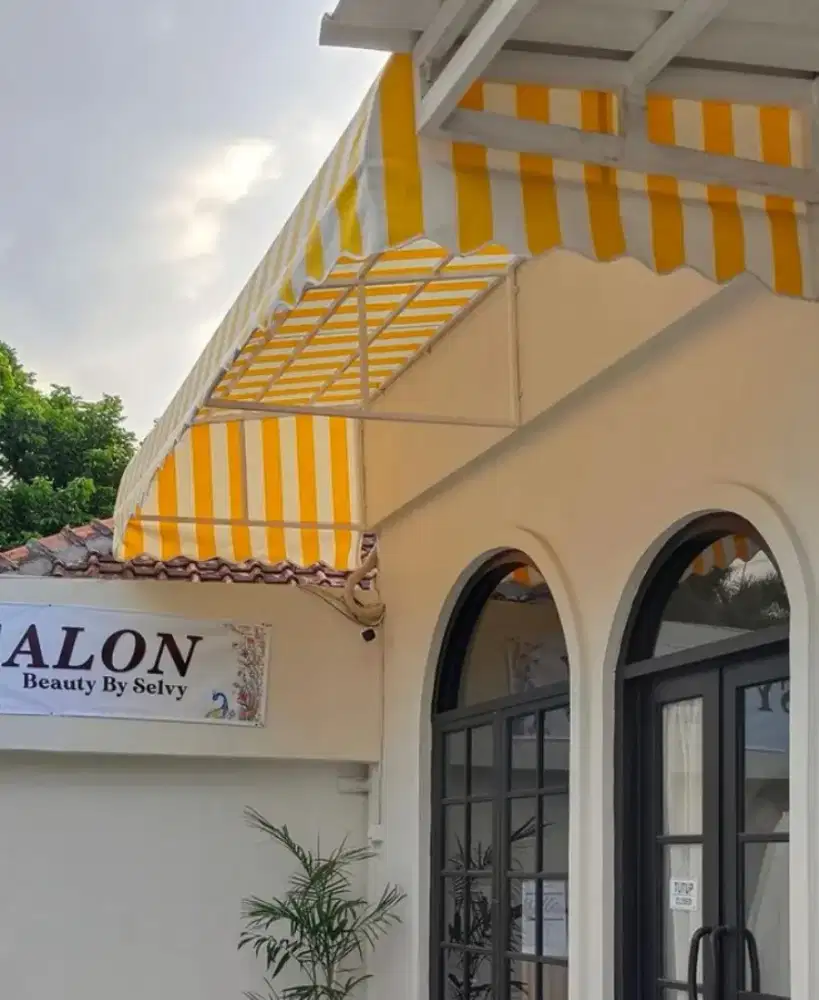 Kanopi kain tampias, kanopi minimalis, kanopi rumah