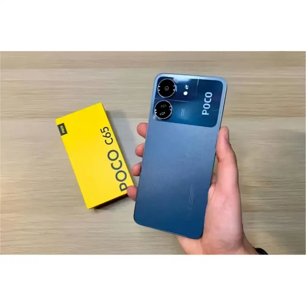 Ram 8GB internal 256GB - Poco C65 lengkap mulus