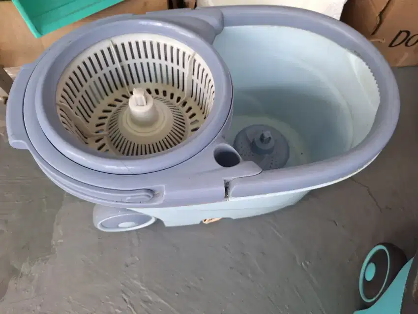 Pel pel an spin mop beroda besar normal
