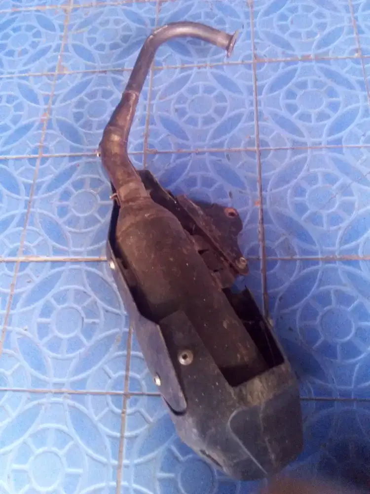 Knalpot Yamaha bison original standart